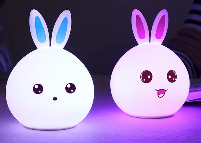 Night Light Animal Rabbit Night lamps Touch Sensor