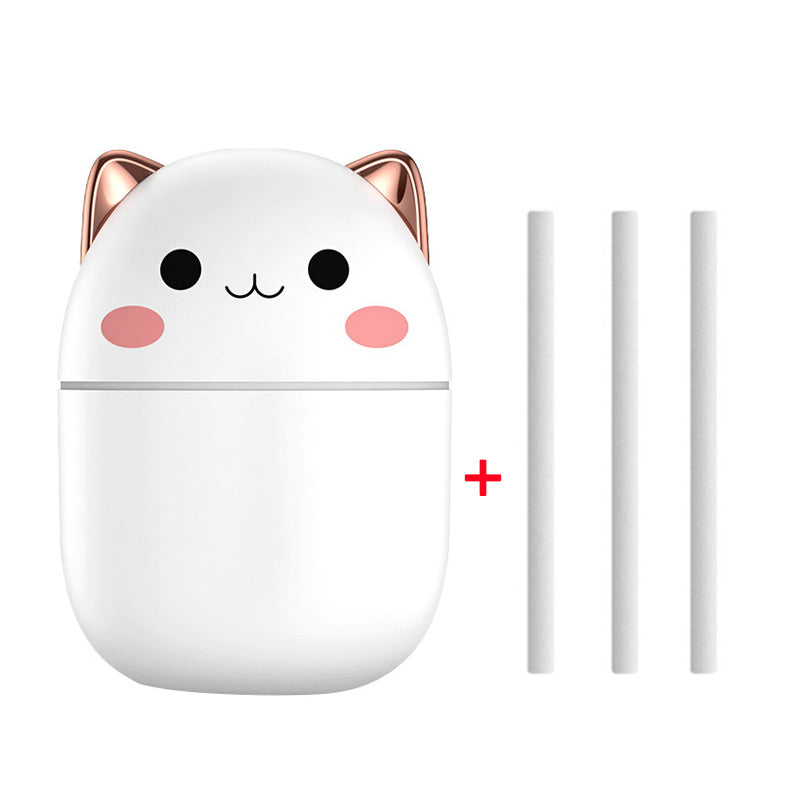 Air Humidifier Cute Cat Ultra-Silent USB Office