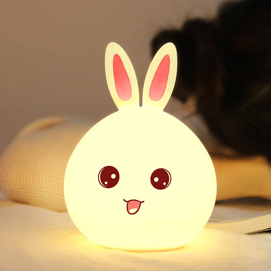 Night Light Animal Rabbit Night lamps Touch Sensor