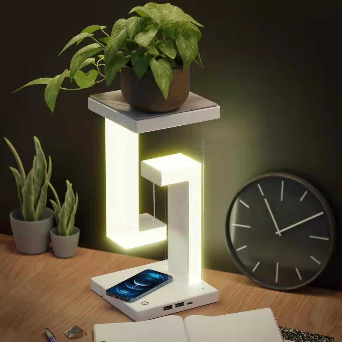 Creative Smartphone Wireless Charging Table Lamp