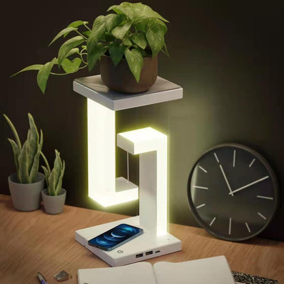 Creative Smartphone Wireless Charging Table Lamp