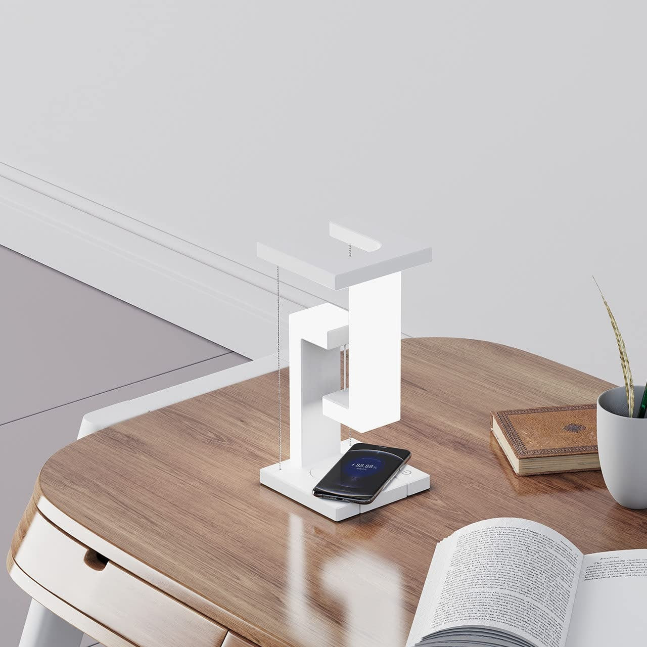 Creative Smartphone Wireless Charging Table Lamp