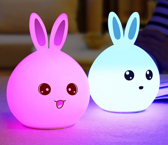 Night Light Animal Rabbit Night lamps Touch Sensor