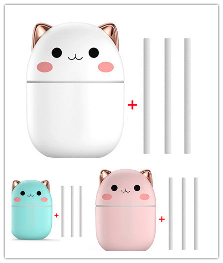 Air Humidifier Cute Cat Ultra-Silent USB Office