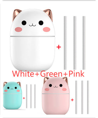 Air Humidifier Cute Cat Ultra-Silent USB Office