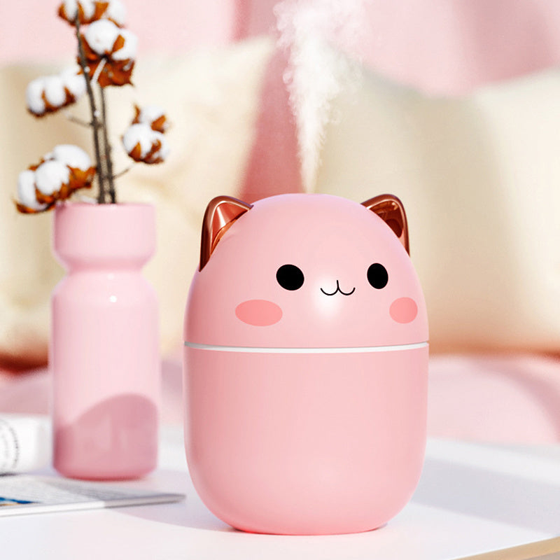 Air Humidifier Cute Cat Ultra-Silent USB Office