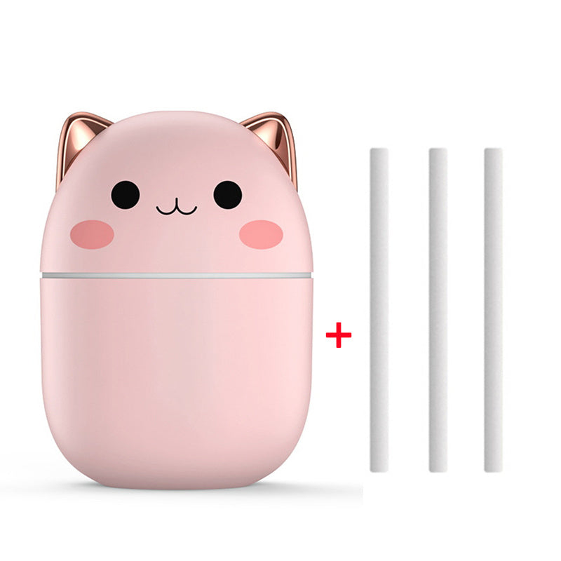 Air Humidifier Cute Cat Ultra-Silent USB Office